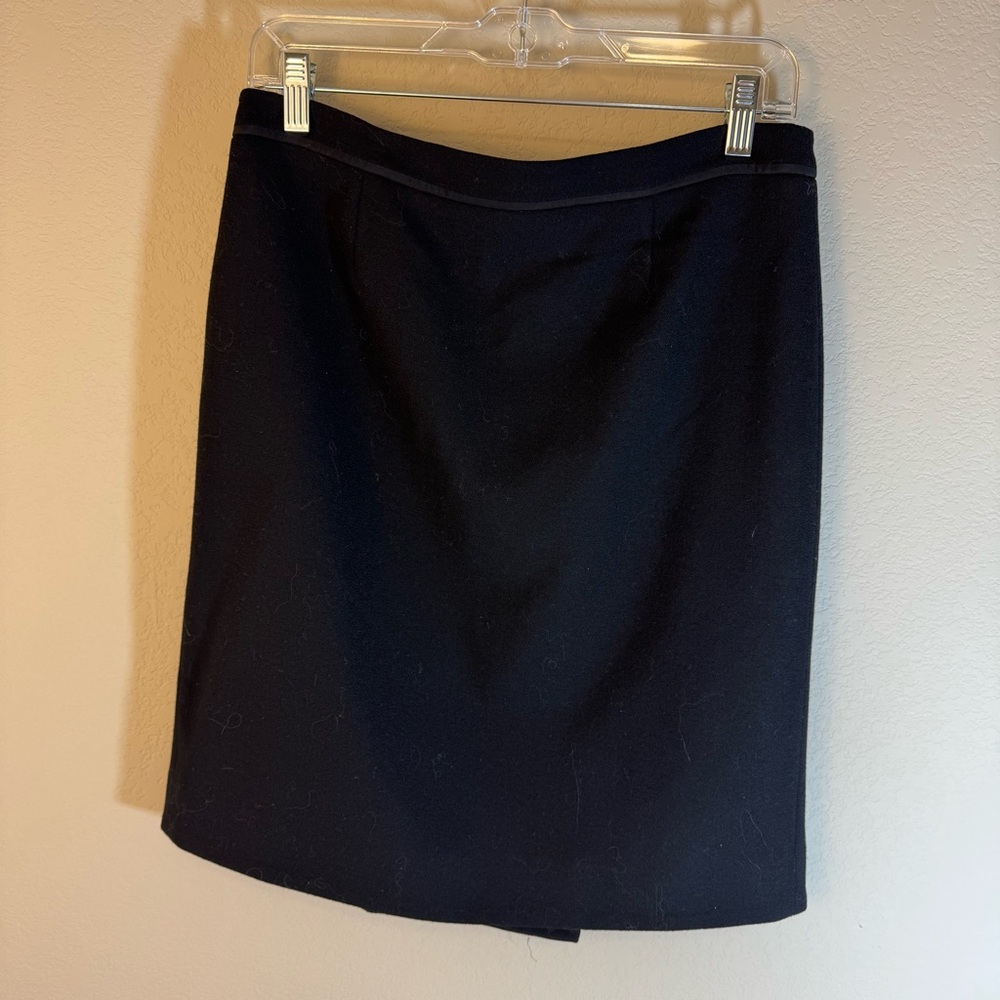 Tory Burch Elegant Black Pencil Skirt